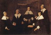 Frans Hals Regentsses of the Old Men's Almoshouse in Haarlem Spain oil painting artist
